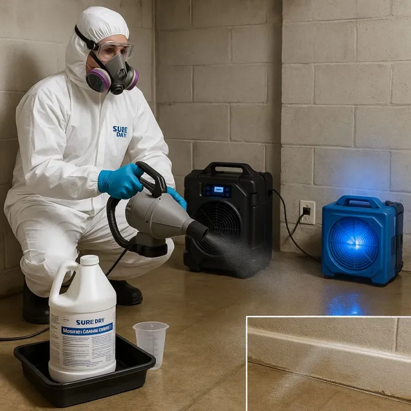 Sanitization and Odor Removal process in Shullsburg, WI