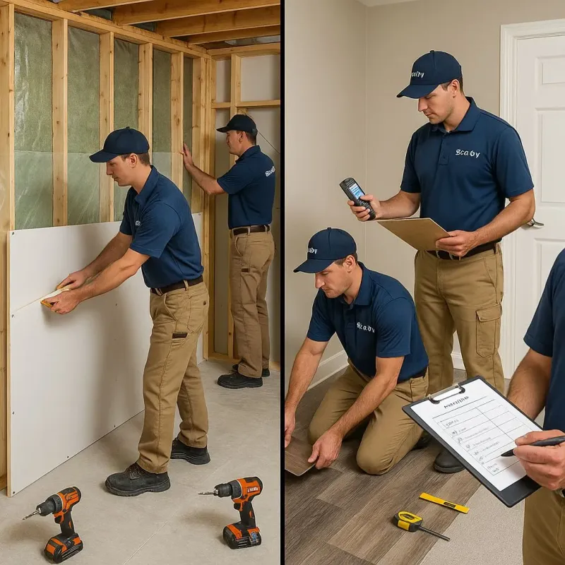Repairs and Reconstruction process in Shullsburg, WI