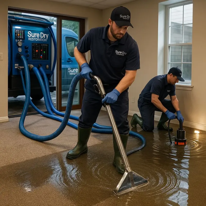 Water Extraction and Removal process in Shullsburg, WI